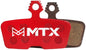 MTX BRAKING DISC PADS - RED LABEL