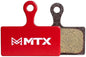 MTX BRAKING DISC PADS - RED LABEL