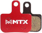 MTX BRAKING DISC PADS - RED LABEL